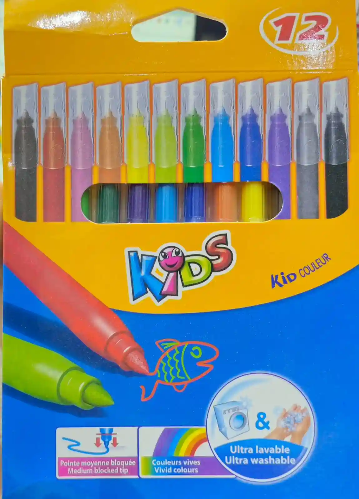 pochette de 12 feutres Kids