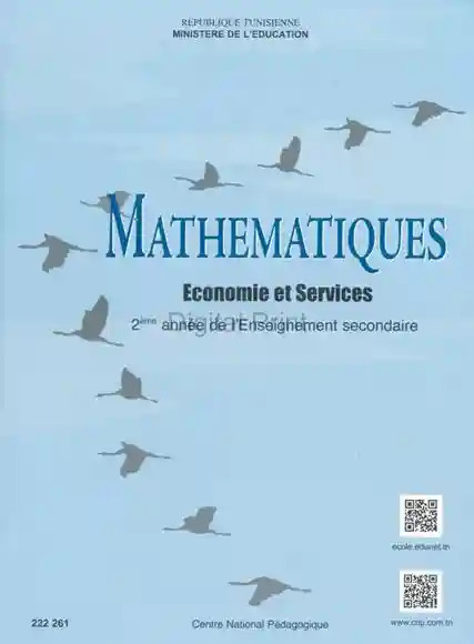 Mathématique economie et services 2 éme année secondaire