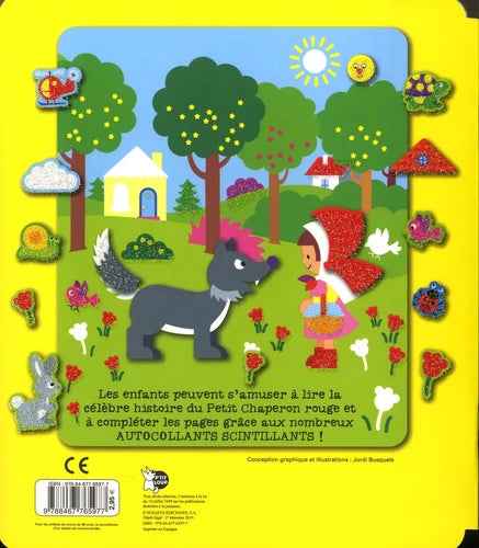 Autocollants Scintillants - Le Petit Chaperon Rouge