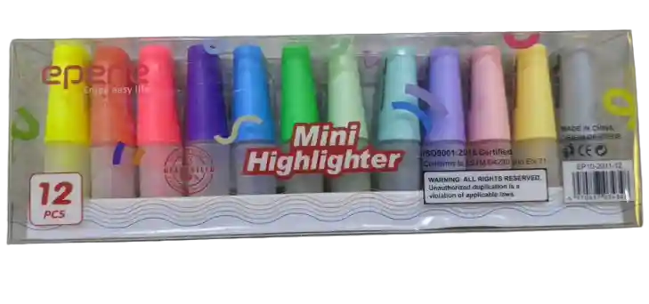 mini fluo pastel - EPENE