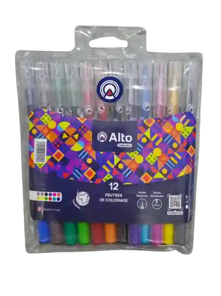 pochette de 12 feutres ALTO