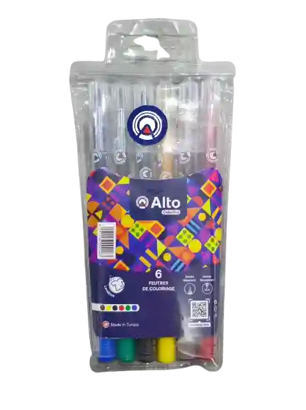 pochette de 6 feutres ALTO