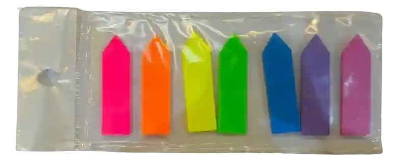 STICK NOTE FLECHE - 7 COULEURS