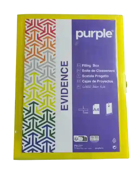 BOITE DE CLASSEMENT EVIDENCE D60mm - PURPLE