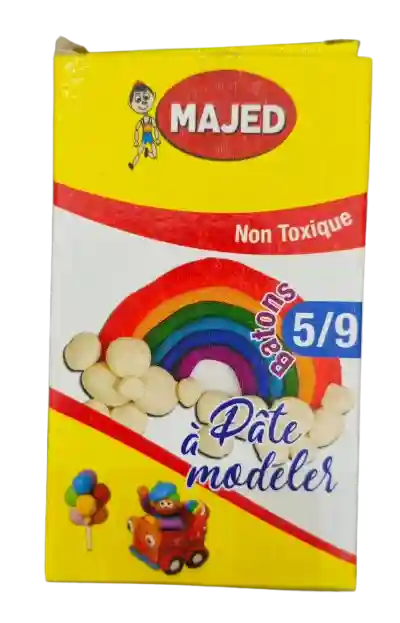 PATE A MODELER MAJED - 5 COULEURS (صلصال)