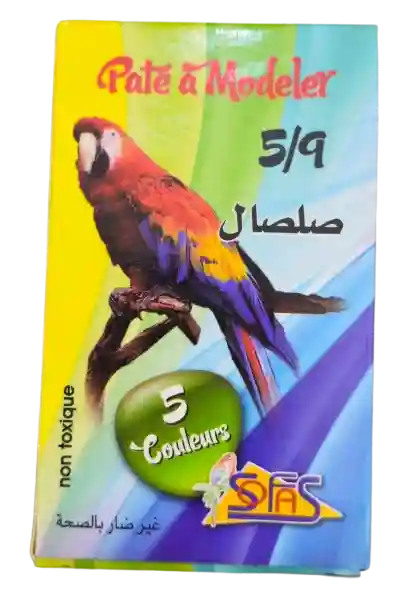 PATE A MODELER SOFAS - 5 COULEURS (صلصال)