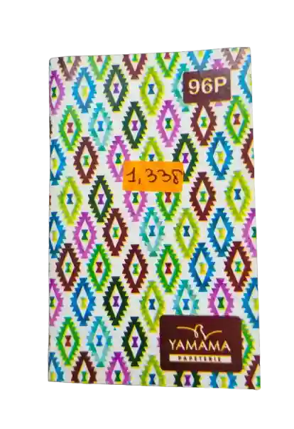 CARNET PIQUE 11*7 / 96P - YAMAMA