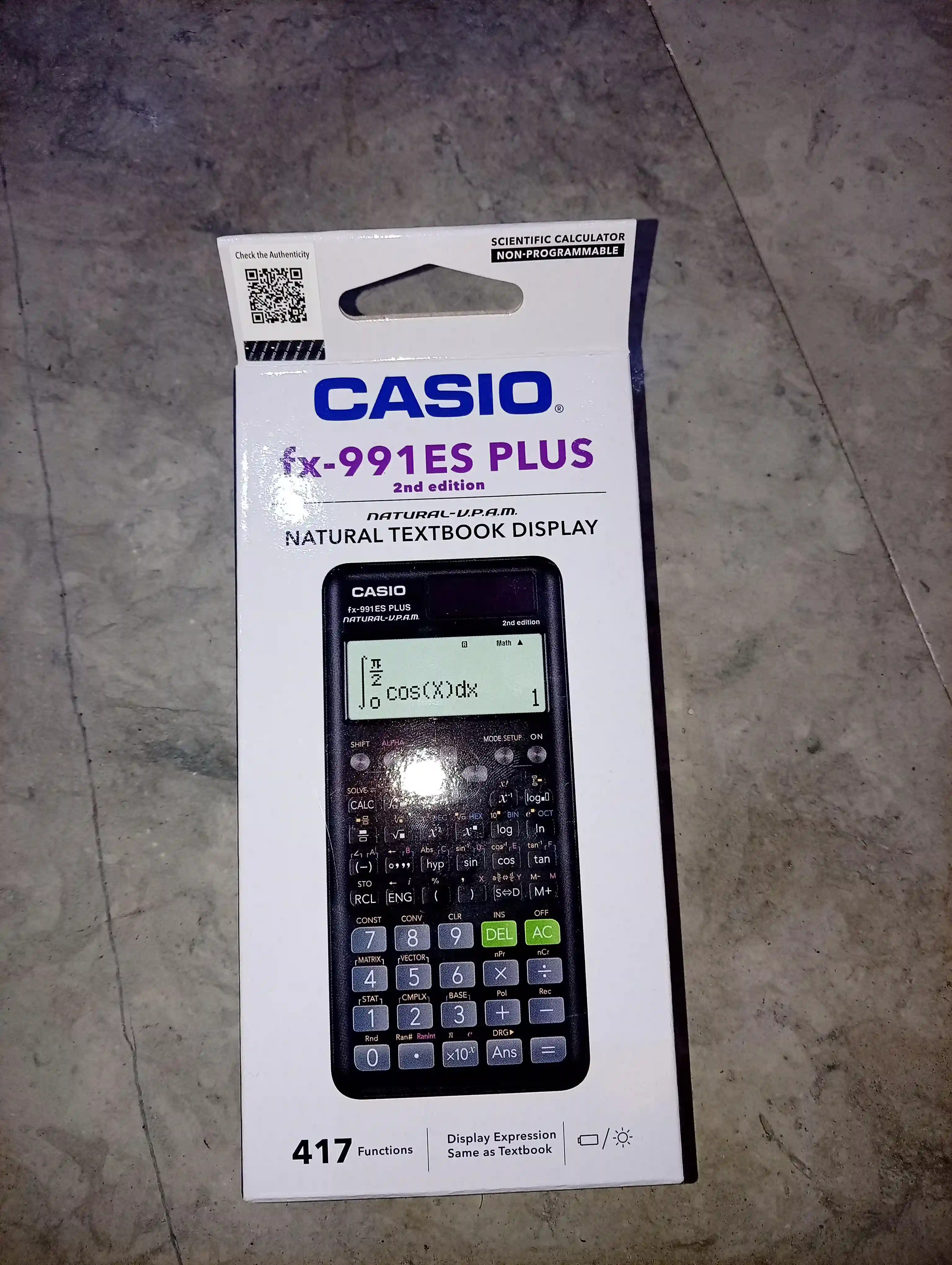 Calculatrice CASIO FX -991ES