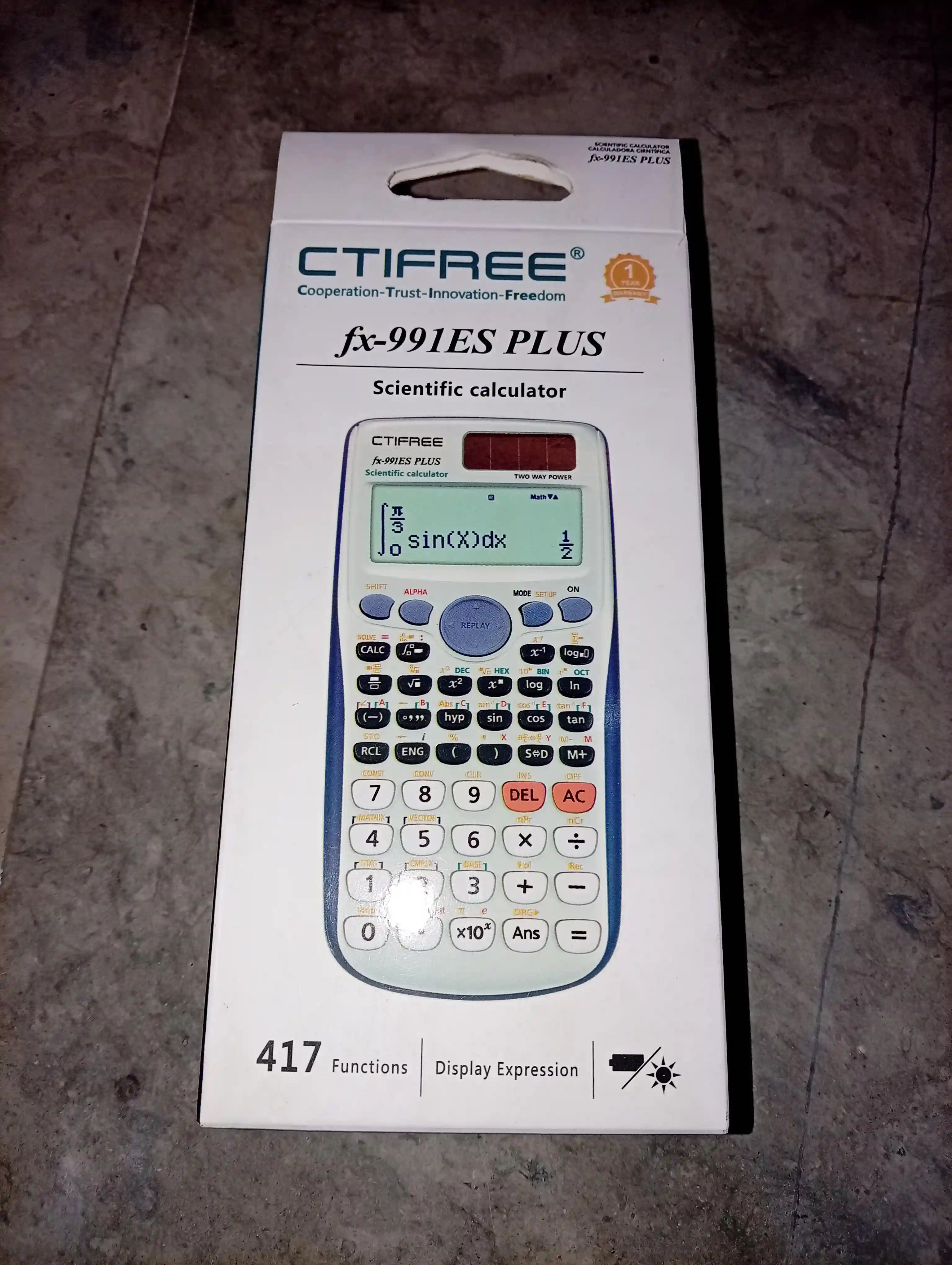 Calculatrice CTIFREE FX -991