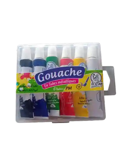 GUACHE 6 TUBES LE COQ