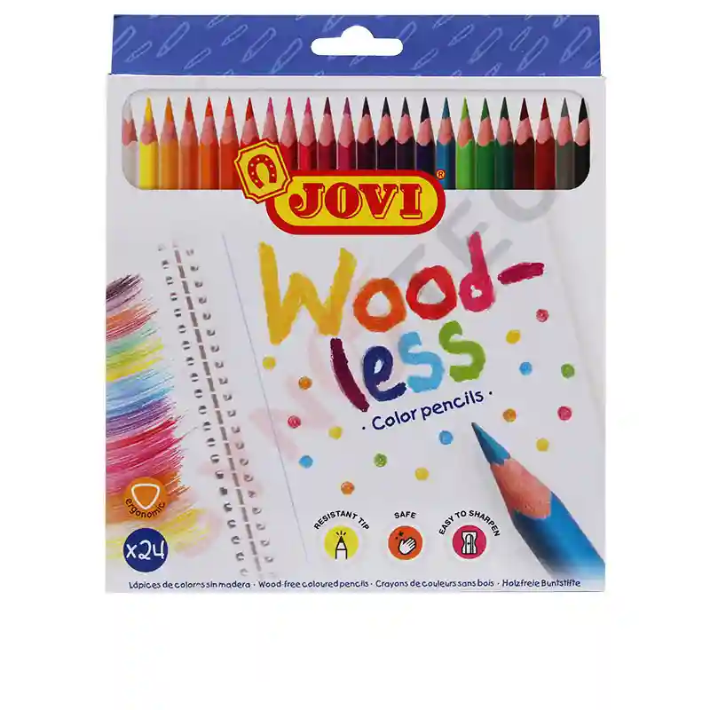 CRAYONS COLEUR DE 24 JOVI