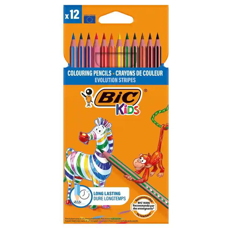 CRAYONS PASTEL DE 12/18 BIC