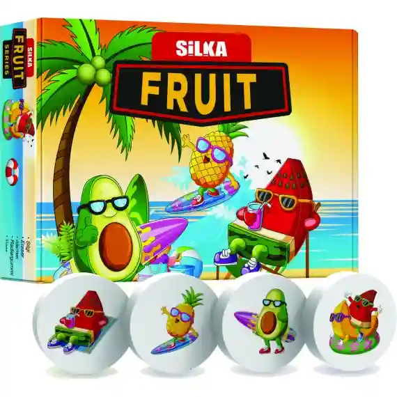 GOMME FRUIT SILKA BOITE DE 36