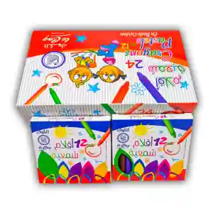 CRAYONS PASTEL DE 12 COQ