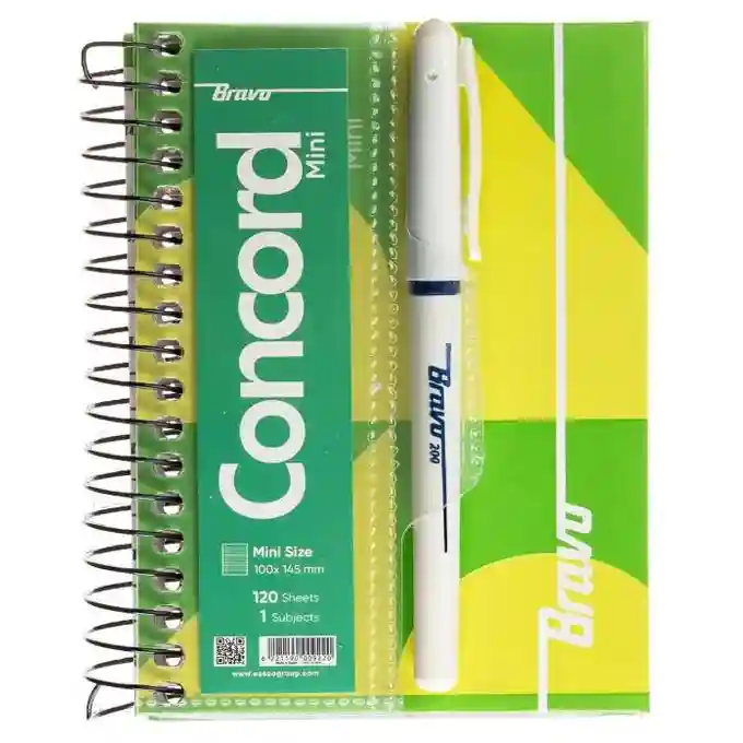 MINI NOTE CONCROD +STYLO