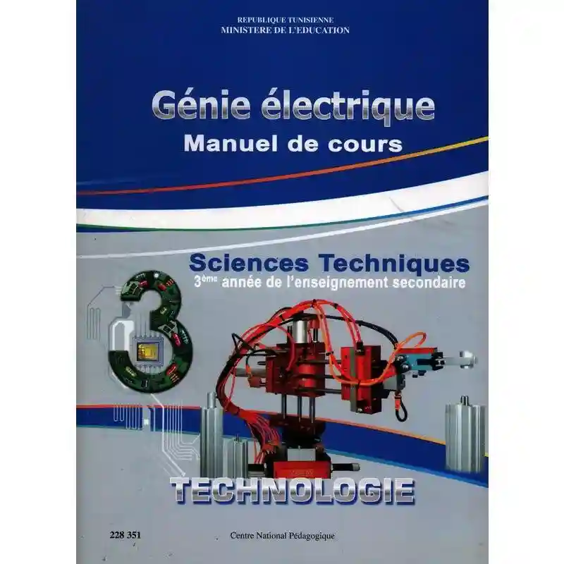 Génie électrique manuel de cours 3 éme année secondaire