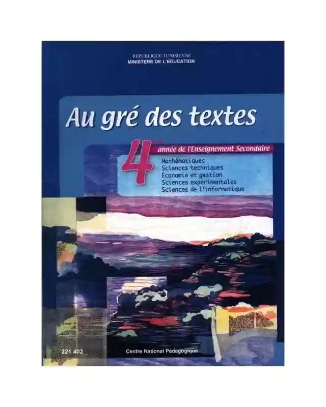 Français au grés des textes 4 éme secondaire