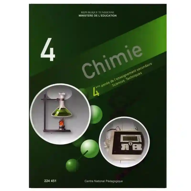 Chimie sc tech 4 éme année secondaire