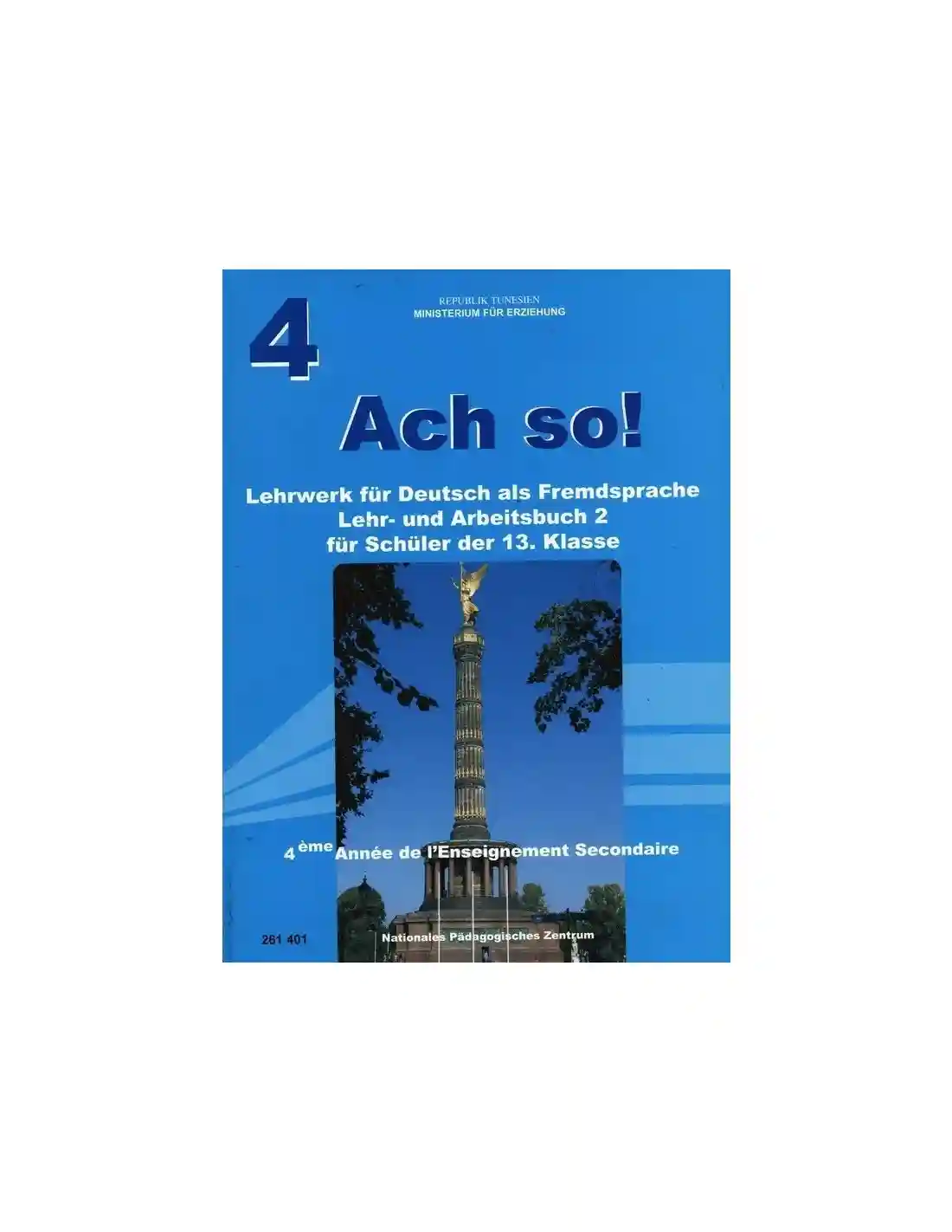 Ach so !   4 éme secondaire
