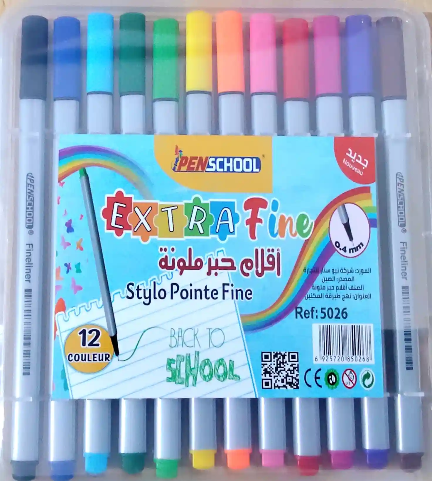TRIPLUS BOX DE 12 PENSCHOOL