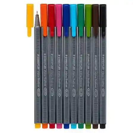 STYLO STAEDTLER TRIPLUS FINELINER - NOIR