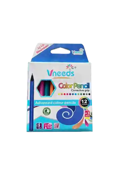 COLOR PENCIL VNEEDS DE 12