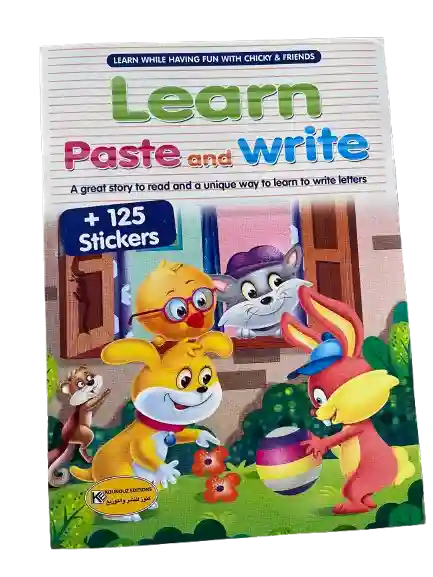 Learn Paste & Write : Chicky & Friends