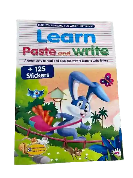 Learn Paste & Write : Fluppy Bunny