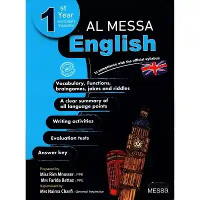 AL MESSA ENGLISH 1ER SECONDAIRE
