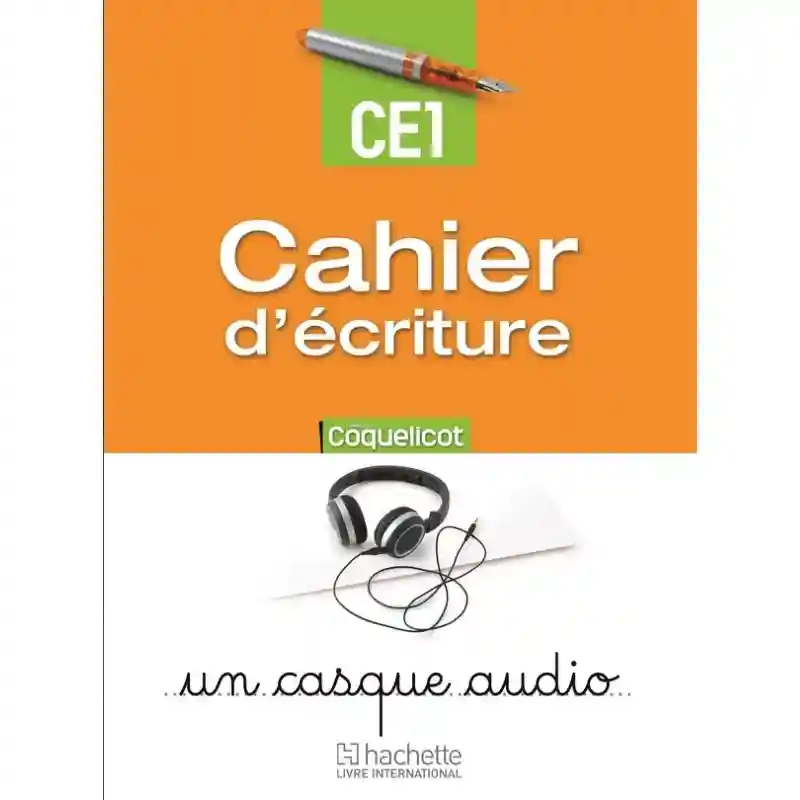 Coquelicot CE1 – Cahier d’Écriture