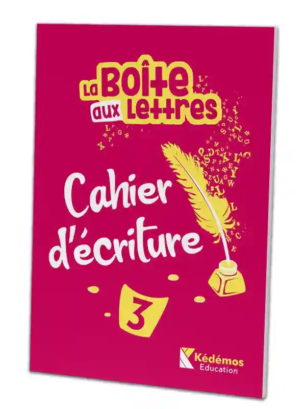 LA BOITE AU LETTRES CP/EB1 CAHIER D'ECRITURE 3