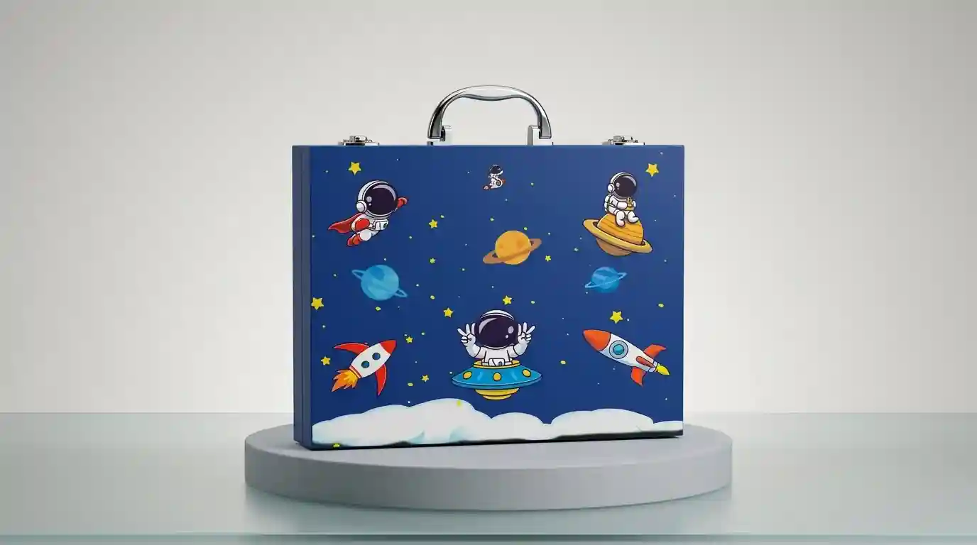 VALISE DE COLORIAGE SPACE CD001-2