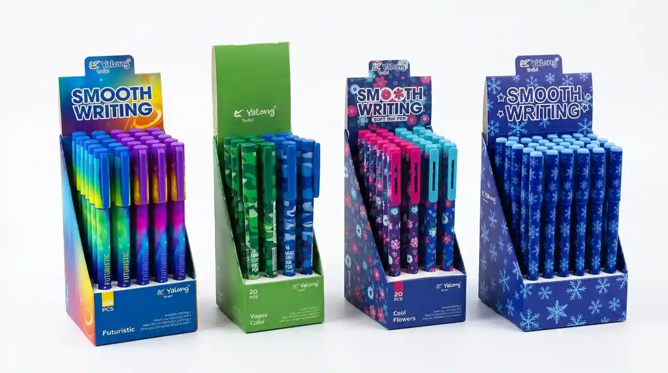 YALONG STYLO GEL 0.7MM AVEC DESIGN