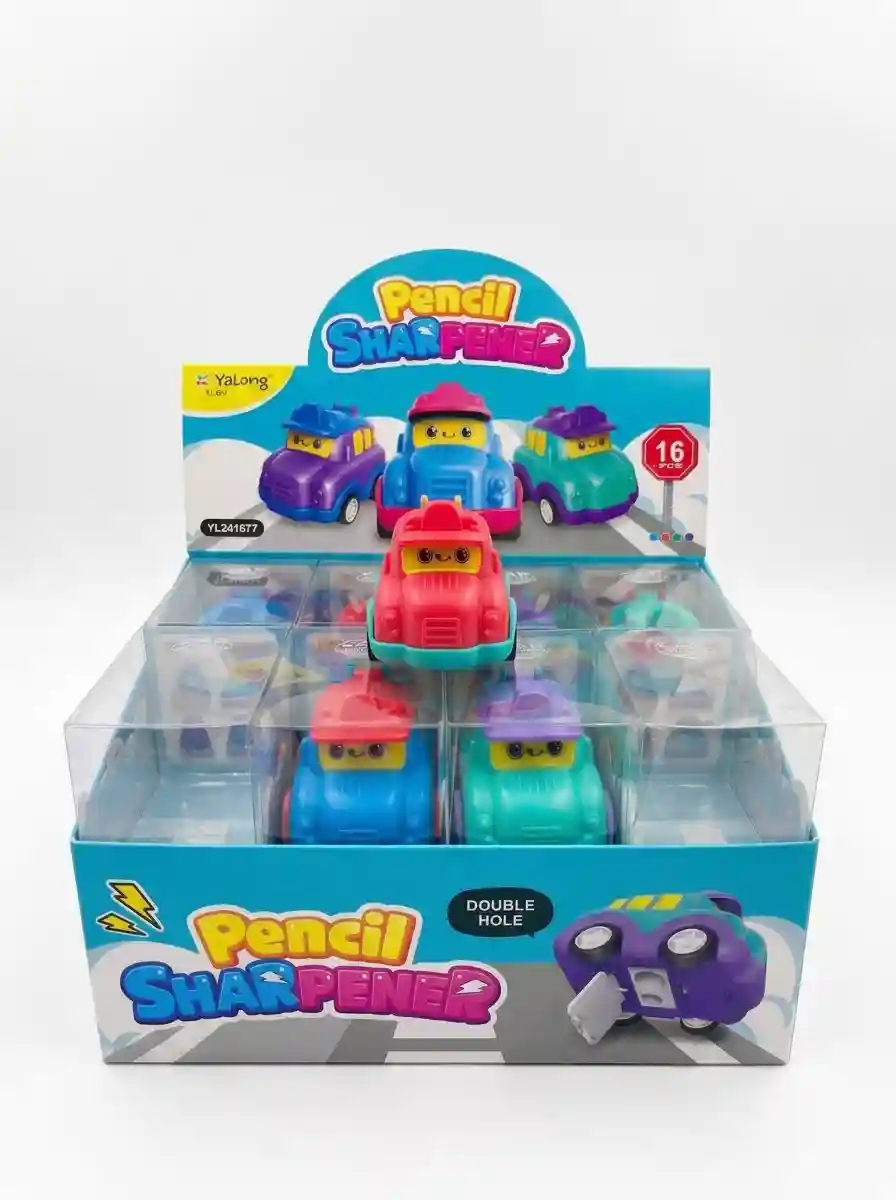 TAILLE CRAYON 2 TROU VOITURE