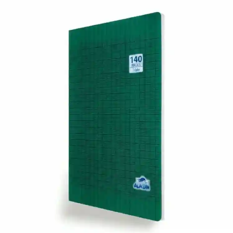 CAHIER POLYPRO 140P 24*32 ALADIN VERT