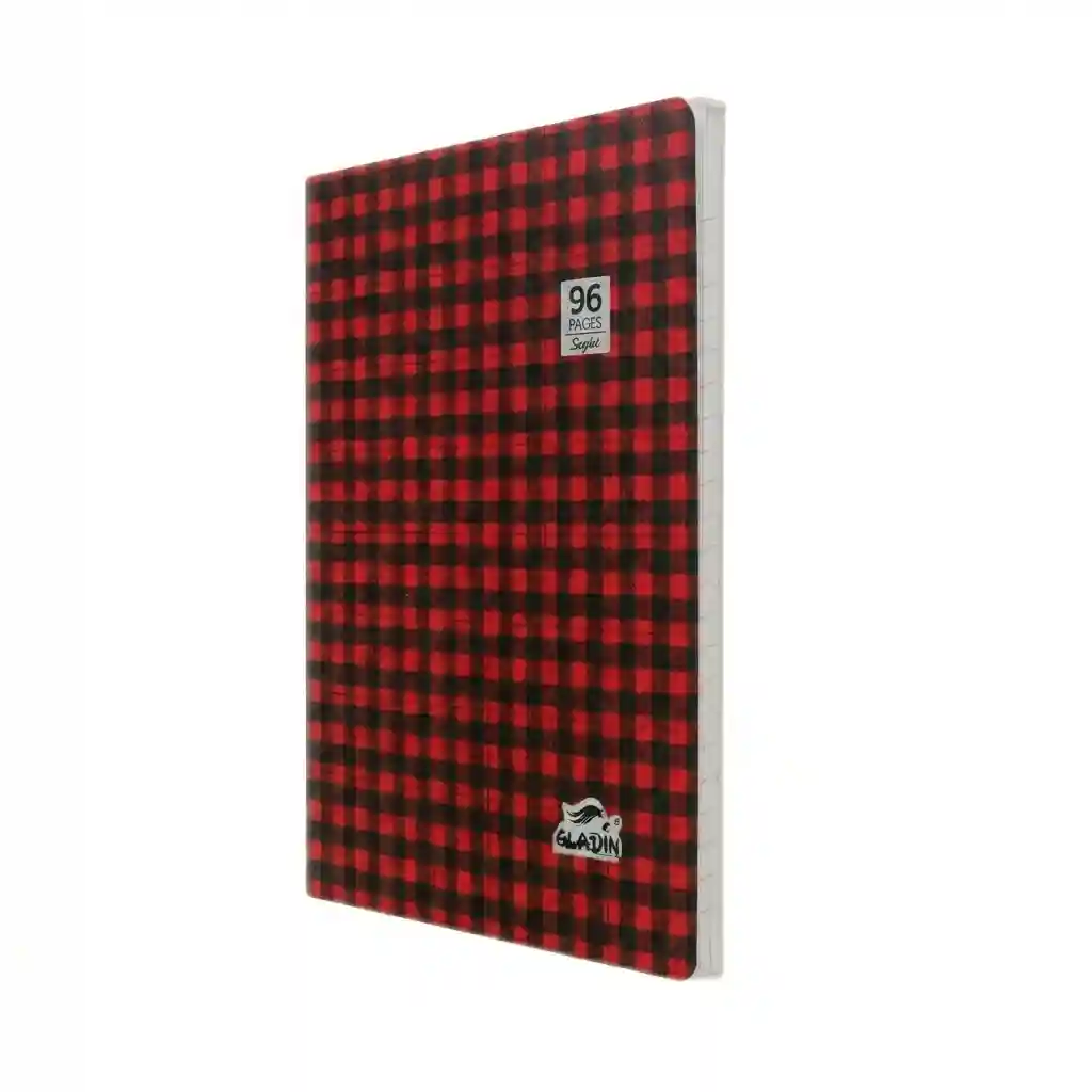 CAHIER PIQURE 96P ALADIN ROUGE