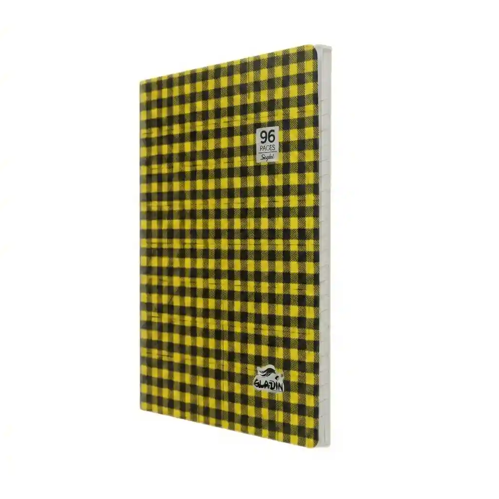 CAHIER PIQURE 96P ALADIN JAUNE