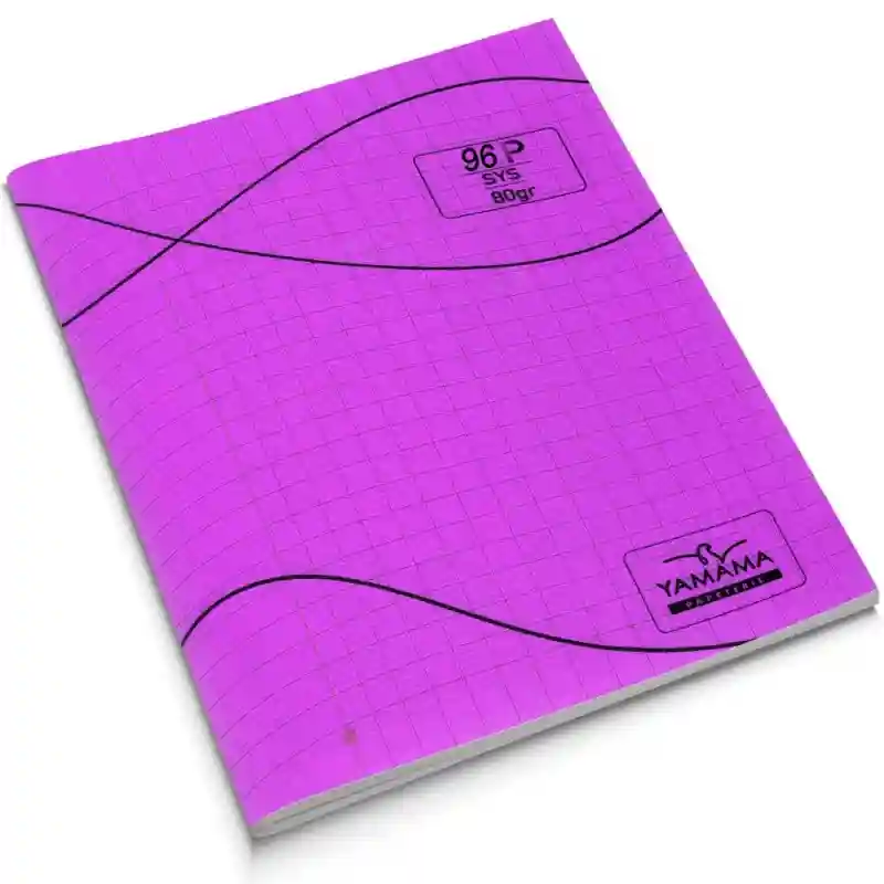 CAHIER POLYPRO PF YAMAMA 96P VIOLET