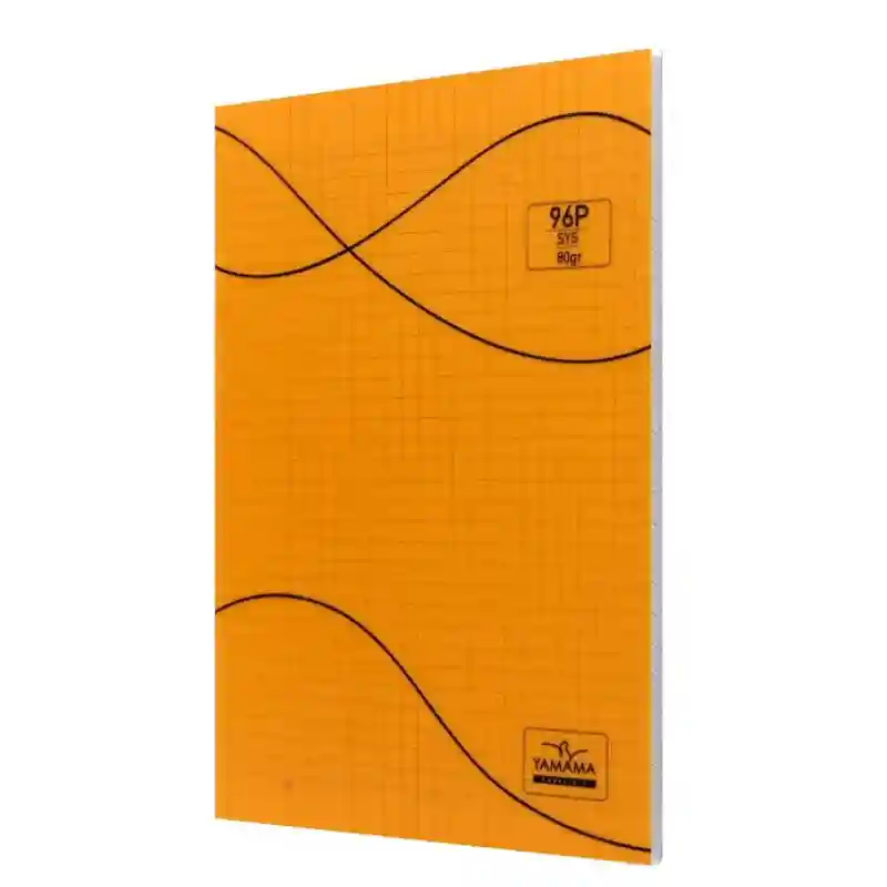 CAHIER POLYPRO PF YAMAMA 96P ORANGE