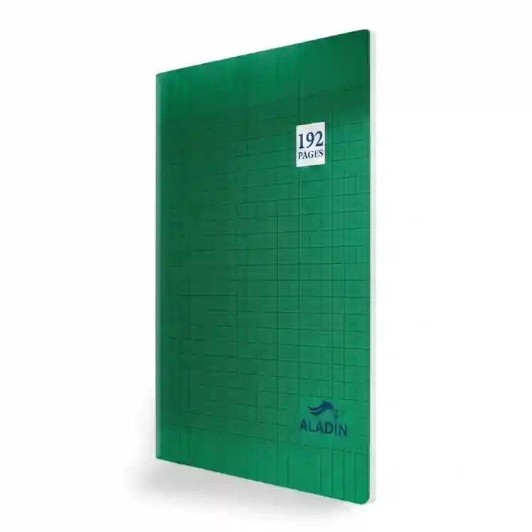CAHIER POLYPRO 192P PF ALADIN VERT