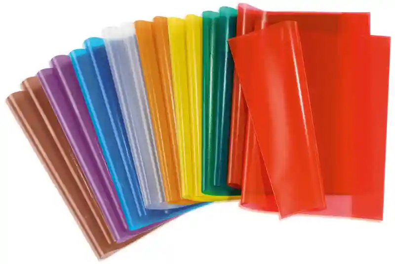 PROTEGE LIVRE TRANSPARENT COULEURS