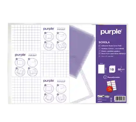 COUVRE LIVRE TRANSPARENT ADHESIF