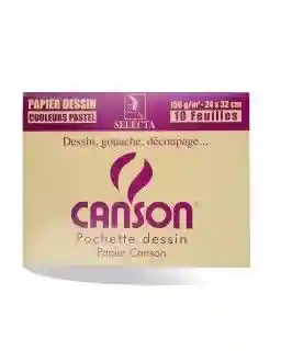 PAPIER CANSON COULEUR SELECTA