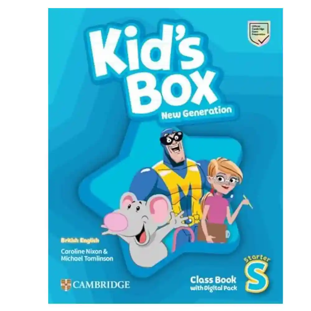 Kid's Box New Generation Starter Class Book with Digital Pack - British English