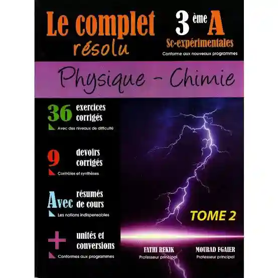 LE COMPLET RESOLU 3éme SVT T2