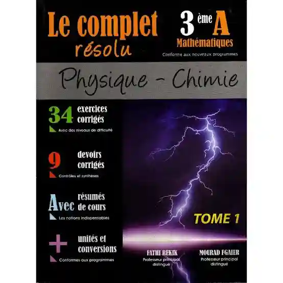 LE COMPLET RESOLU 3éme MATH T1