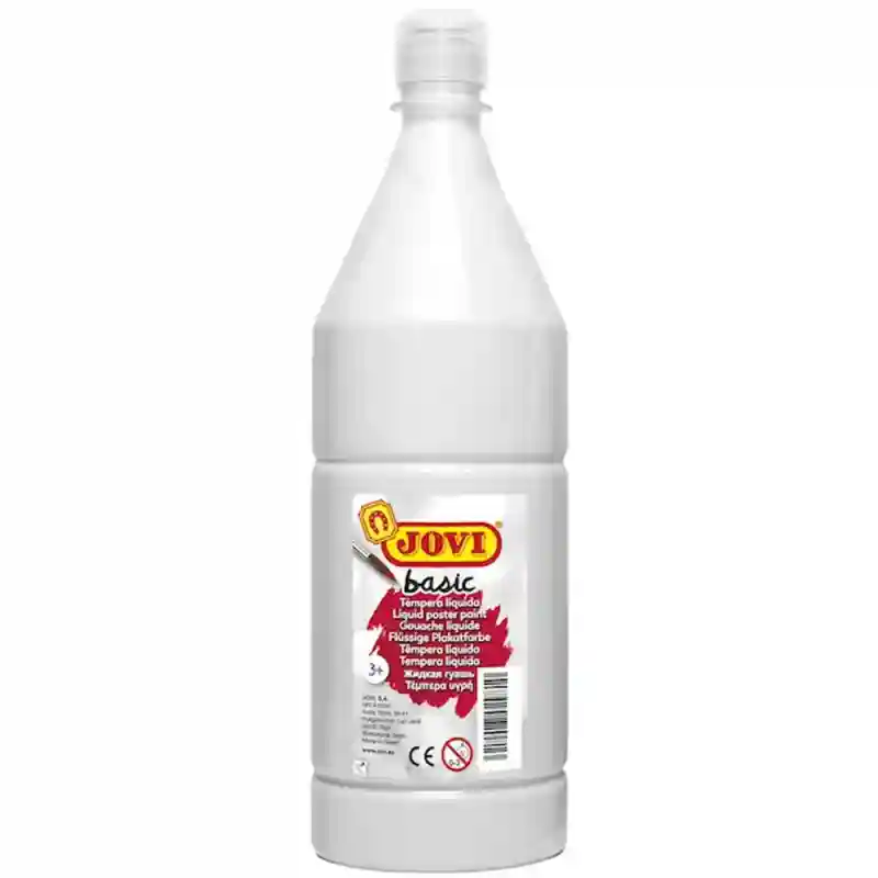 GOUACHE LIQUIDE JOVI BLANC 1L