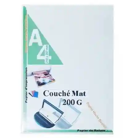 PAGE DE GARDE A4 MAT 200G
